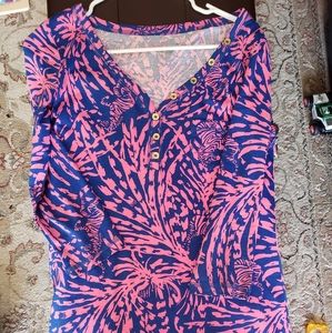 Unique Lilly Pulitzer patterned dress